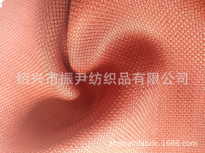 Tencel兰精认证30S天丝纯色衬衫 菠萝格仿麻天丝平纹风格衬衫面料