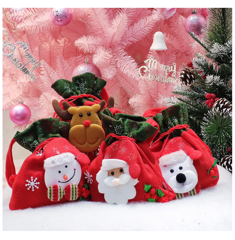 圣诞绒布手提袋阿里描述_09