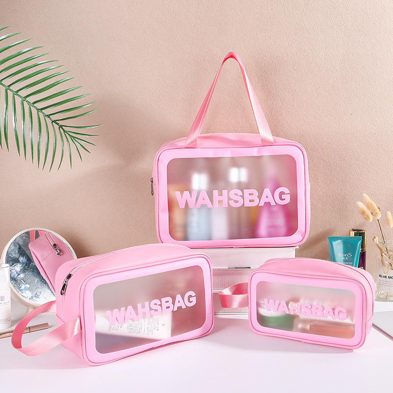廠家批發磨砂化妝包防水洗漱桌面收納包便攜式旅行化妝收納袋定制