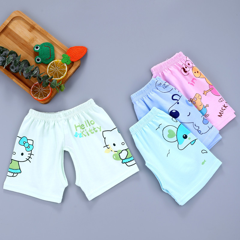 20年夏季新款儿童短裤 宝宝开档裤1~4岁宝宝裤衩纯棉透气一件代发|ms