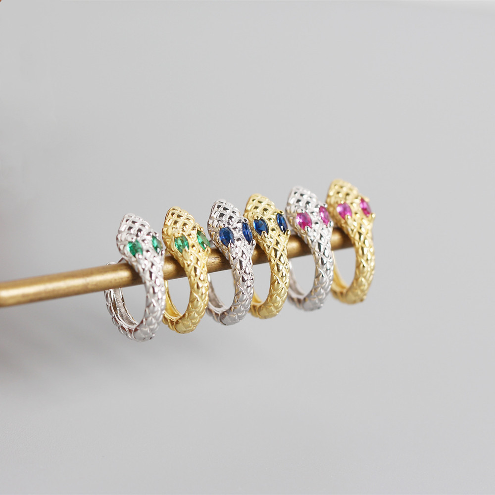 Animal Fashion Gem Plating Earrings display picture 4