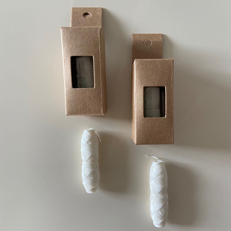 30mの切り欠きのガラス瓶の竹の炭の歯の線のトウモロコシの歯の線の牛革の箱の口腔の清潔な歯の線のミントの味の歯の線