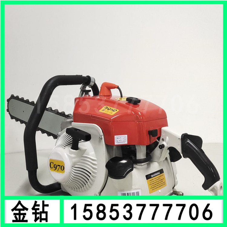 金刚石链锯 混凝土水泥管道开槽电动切割链锯 汽油矿用链锯高质量