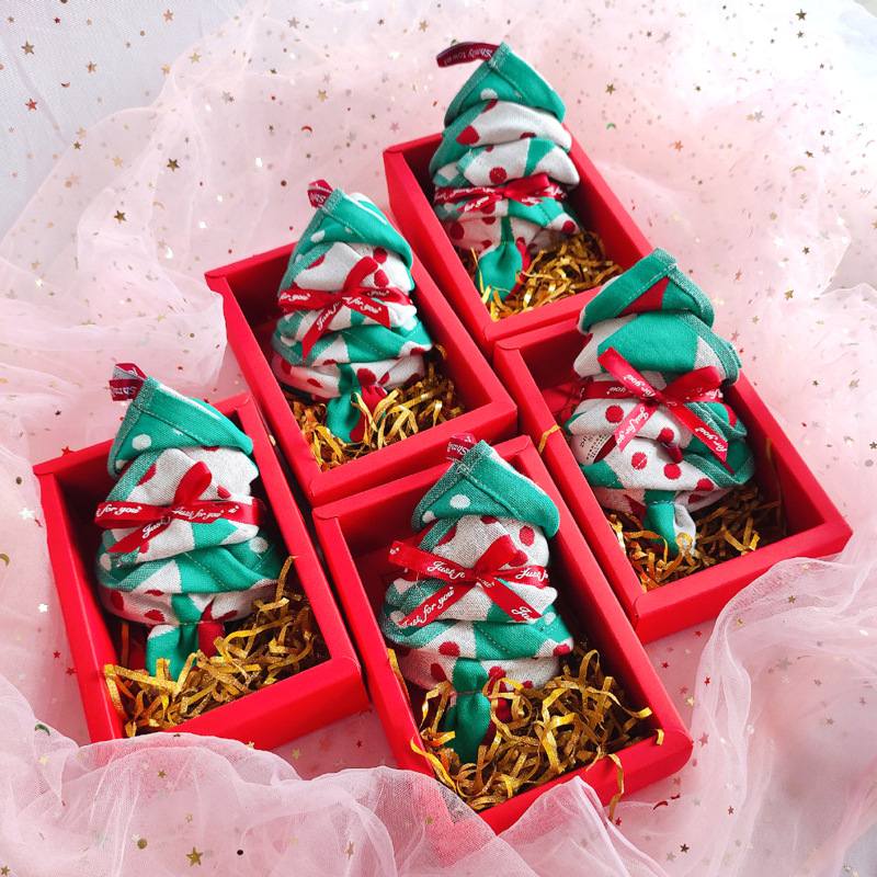 Christmas Gifts New Year&#39;s gift Christmas towel gift Christmas towel Gift box Christmas Gift bag