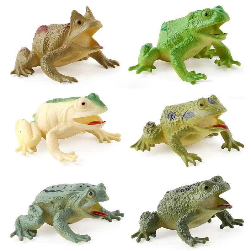 Transfronterizo nuevo BB llamado insecto Araña Rana modelo de reptil mesa de arena escena Ciencia y Educación cognitiva modelo animal