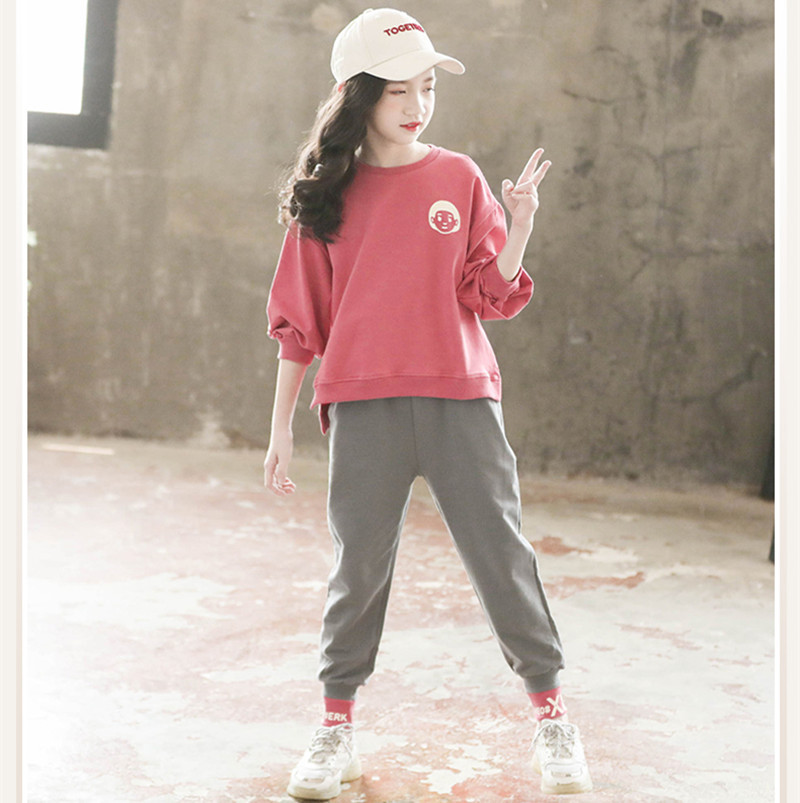 女童秋装套装2020新款韩版时髦洋气网红中大童女装12岁女孩春秋潮