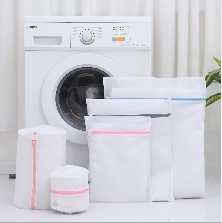 粗细网洗衣袋套装内衣洗护袋加厚文胸护洗袋涤纶网袋厂家批发