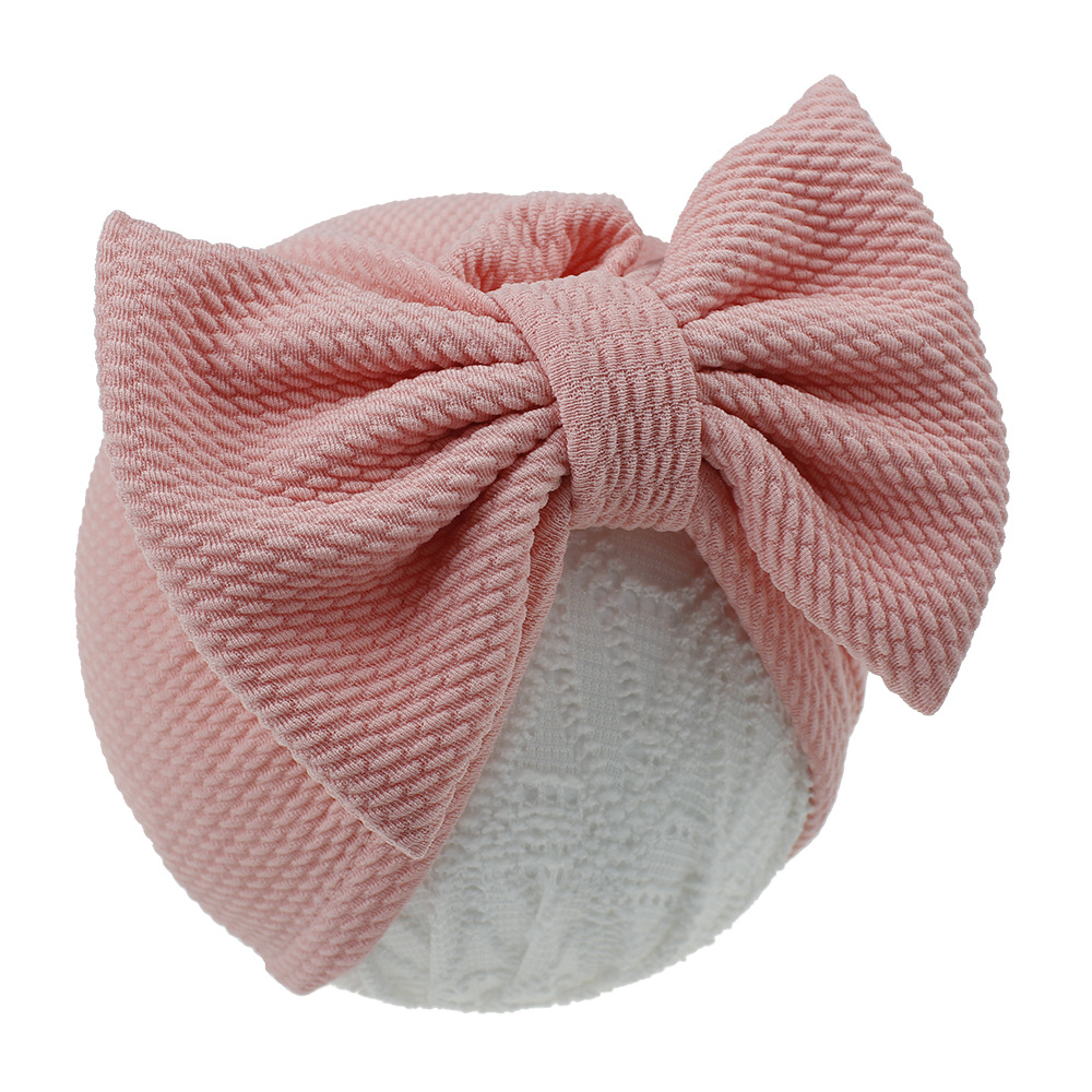 Big Bow Baby Hat 18 Colors New Baby Hat Wholesale display picture 29