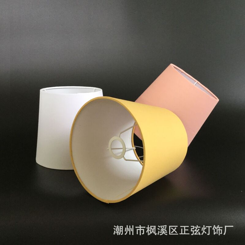 BEdroom ModErn ConE LampshadE SimplE Scandinavian CrEativE Cloth TablE LampshadE lEd HotEl AvailablE E14 Lamp HoldEr