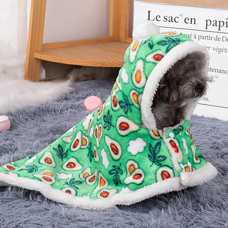 小狗狗冬季衣服泰迪貓咪寵物披風法鬥小型幼犬比熊柯基秋冬裝加厚