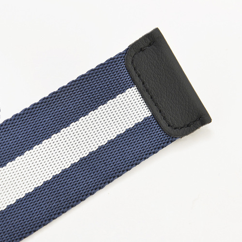Double-ring buckle canvas belt for men, military training belt, female students, teenagers, Korean style jeans belt, outdoor cloth belt, trendy