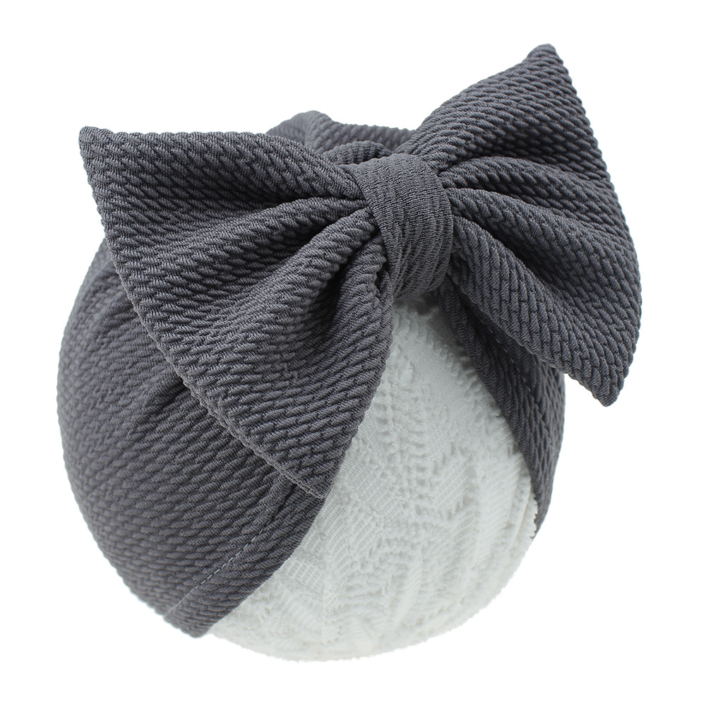 Big Bow Baby Hat 18 Colors New Baby Hat Wholesale display picture 8