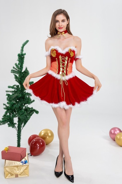 Christmas Dress exported to Amazon market in Europe and America