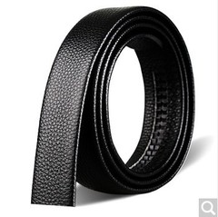 Headless belt for men without buckle, automatic buckle for young and middle-aged people, pure leather belt, trouser belt
