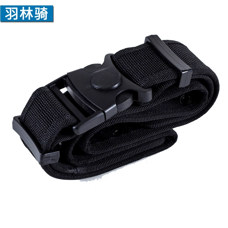 Пояс пояса тренировки черноты пояса одежды безопасностью автоматической сплетенный пряжкой Регулируемый Многофункциональный тактический вооруженный