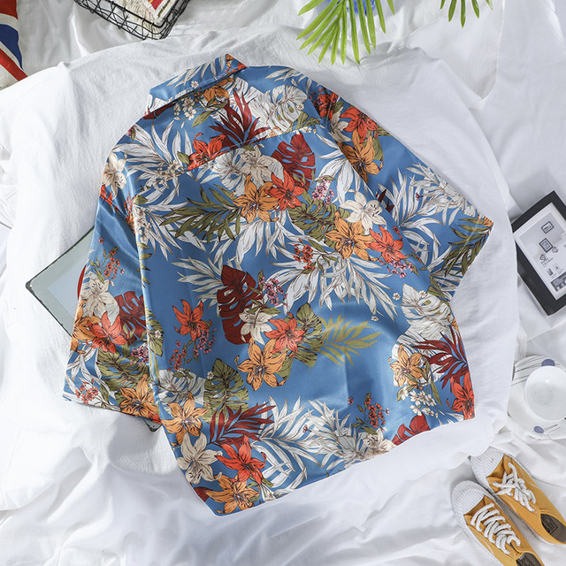 Summer men’s new beach shirt