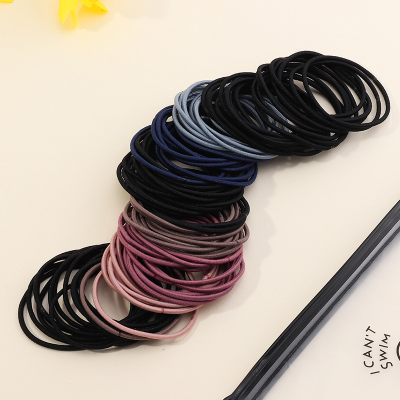 Korean Simple  Fashion All-match Hair Ring Set display picture 9
