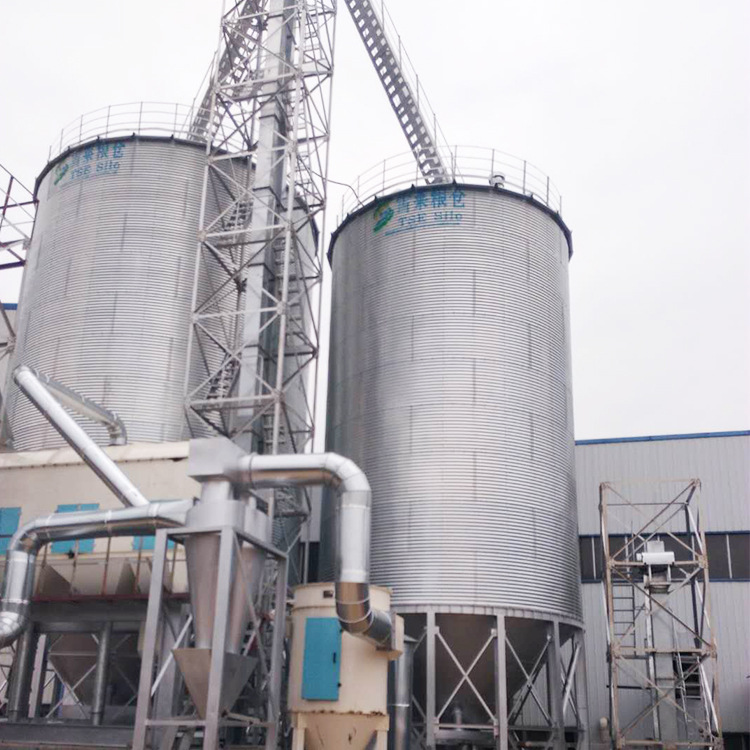 山西酒厂用300吨高粮仓标准构件使用时间长维护方便自动化粮仓