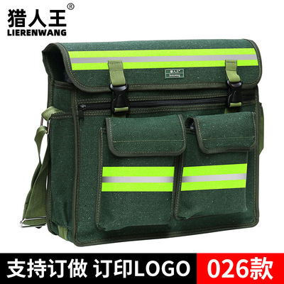 026 canvas electrician tool kit canvas thickening Large multi-function repair wear-resisting Labor insurance Oxford bag Tool bag