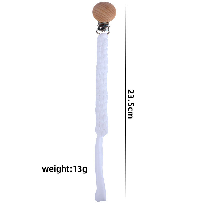 Suministros para bebés popular Haya pezón clip DIY bebé creativo hecho a mano tejido pezón cuerda anti-caída de la cadena