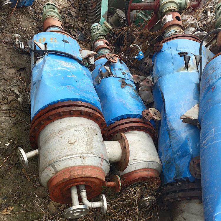 强制循环蒸发器 二手外循环降膜蒸发器 不锈钢浓缩蒸发器