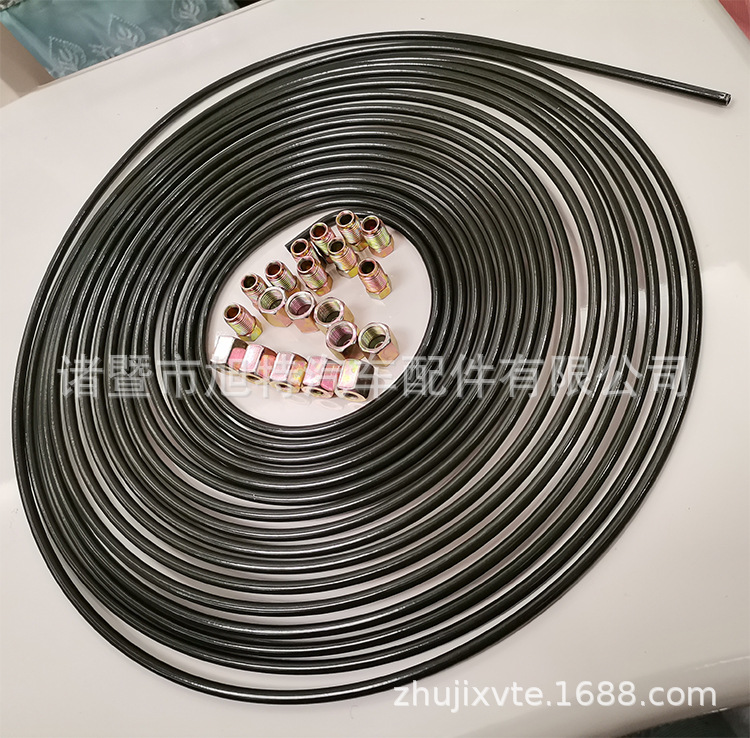 Mosquito coil brake tube kit 3/16 "OD 25 feet coil roll color plated zinc 25FT connecting pipe copper aluminum pipe