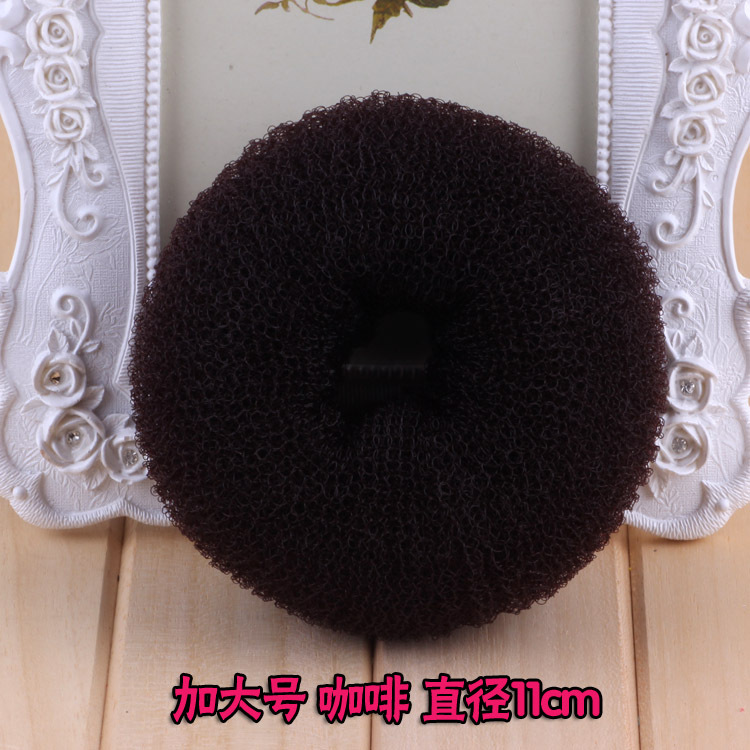 Molde para Moños de Pelo Tipo Donut para Mujeres, Molde para Moños Esponjosos para Niñas, Coletero para Moños, Accesorio para el Cabello Estilo Coreano.