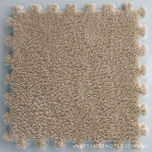 Плитки для пола Velvet stitch interlocking, 30×30 см, пазл-ковры липкие по размеру, толщина 1–2 см