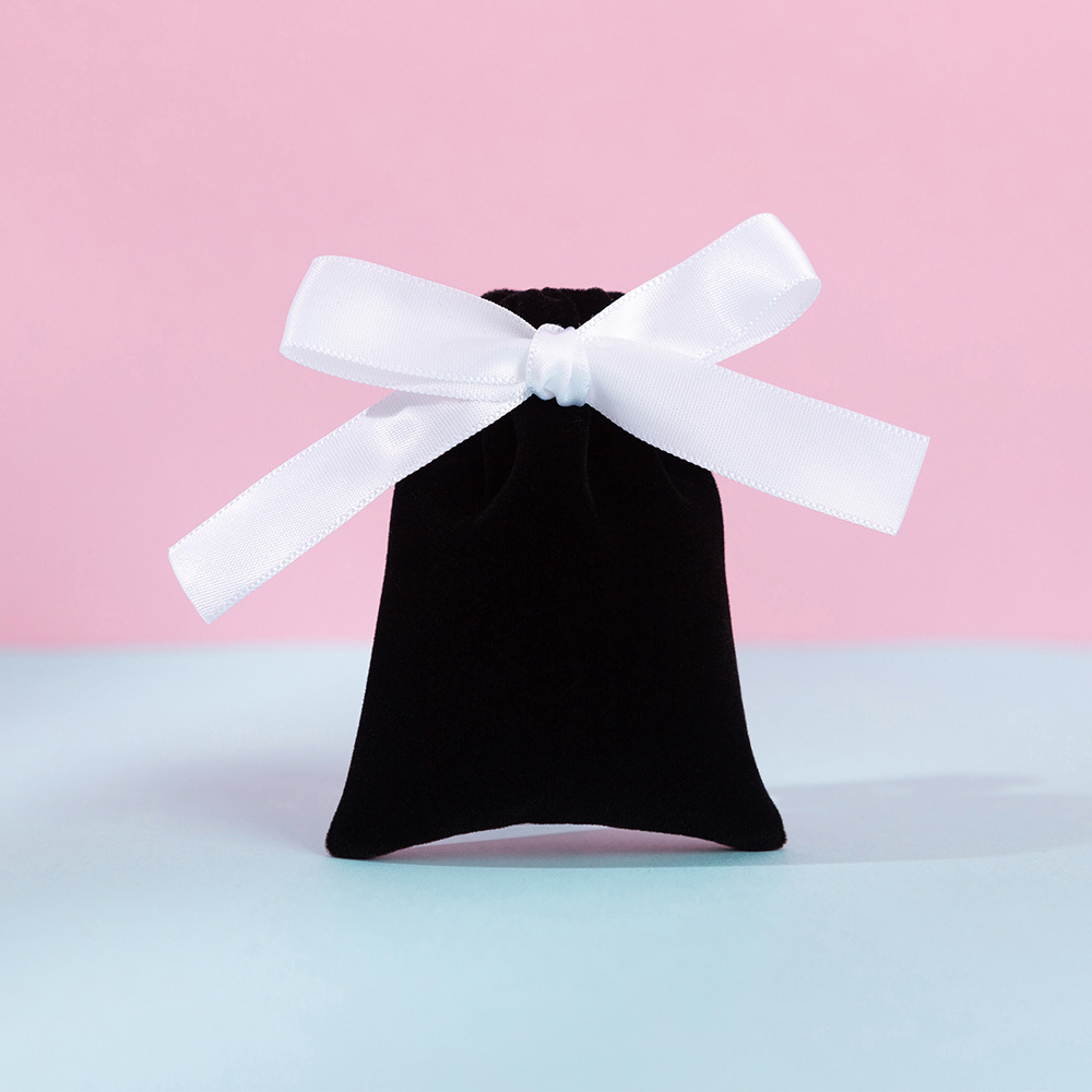 Bolsitas de terciopelo con cordón para joyas o regalos, personalizables con LOGO, ideales para empaques y obsequios