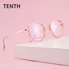 Comfortable trend men's metal glasses