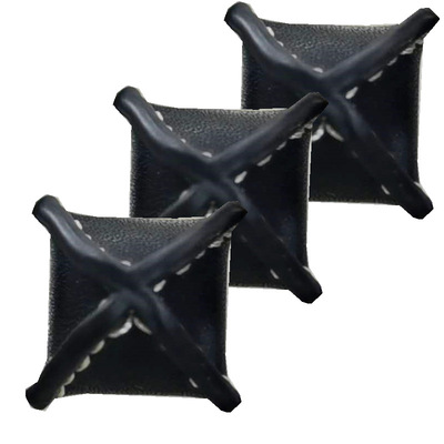 源頭廠家生産精致黑色牛皮高檔皮扣手縫四角大衣真皮紐扣現貨批發