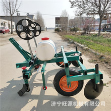 生产打药覆膜机 蔬菜瓜果种植地膜机 农用施肥播种一体机