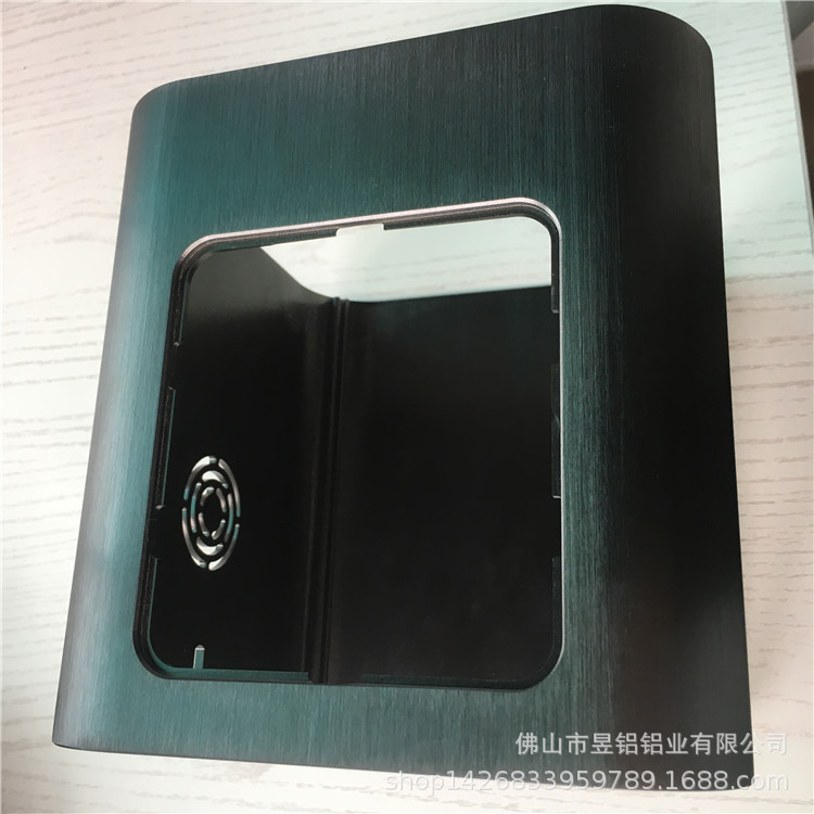 供应净化铝合金型材 机加工铝管 工业机械设备电源外壳铝合金