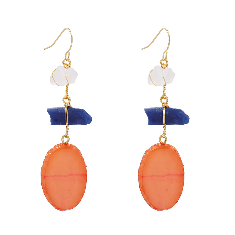 New Fashion Resin Earrings Wholesale display picture 6