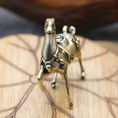 New brass, make money immediately, pure copper retro accessories, immediate success, copper horse small pendants, fine copper ornaments