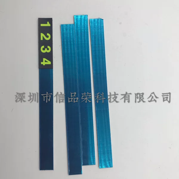 Factory Direct temporary parking sign magnetic suction patch with adhesive magnetic suction shrapnel 98mm digital number magnetic suction iron sheet