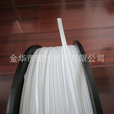 Produce sale white PE Ligature Ligation Plastic Bag Core Tie the wire Wire factory Discount