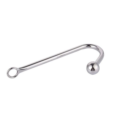 Adult toys, sex toys, metal anal hooks, stainless steel SM single ball anal hooks, sex toys, tools, tools manufacturer