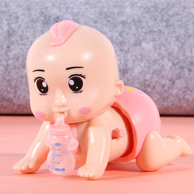 Electric Crawling baby Toys crawl a doll Infants guide Artifact baby interest voiced