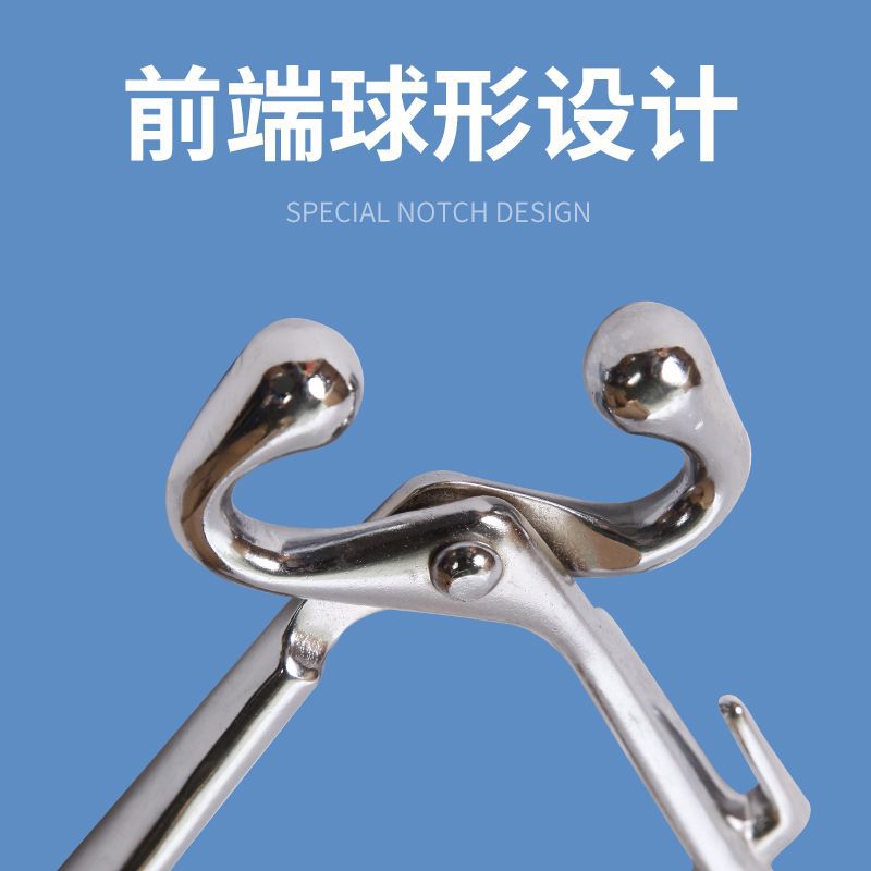 Cadena de metal alicates de Nariz de ganado con cadena alicates de Nariz de ganado estabilizador de ganado veterinaria vinculante herramienta de tractor equipo de ganado