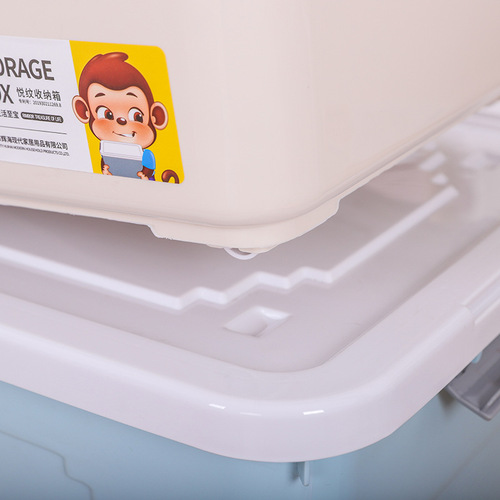 Organizing storage box large plastic children's toy storage box desktop Japanese multifunctional clothes moisture-proof storage box