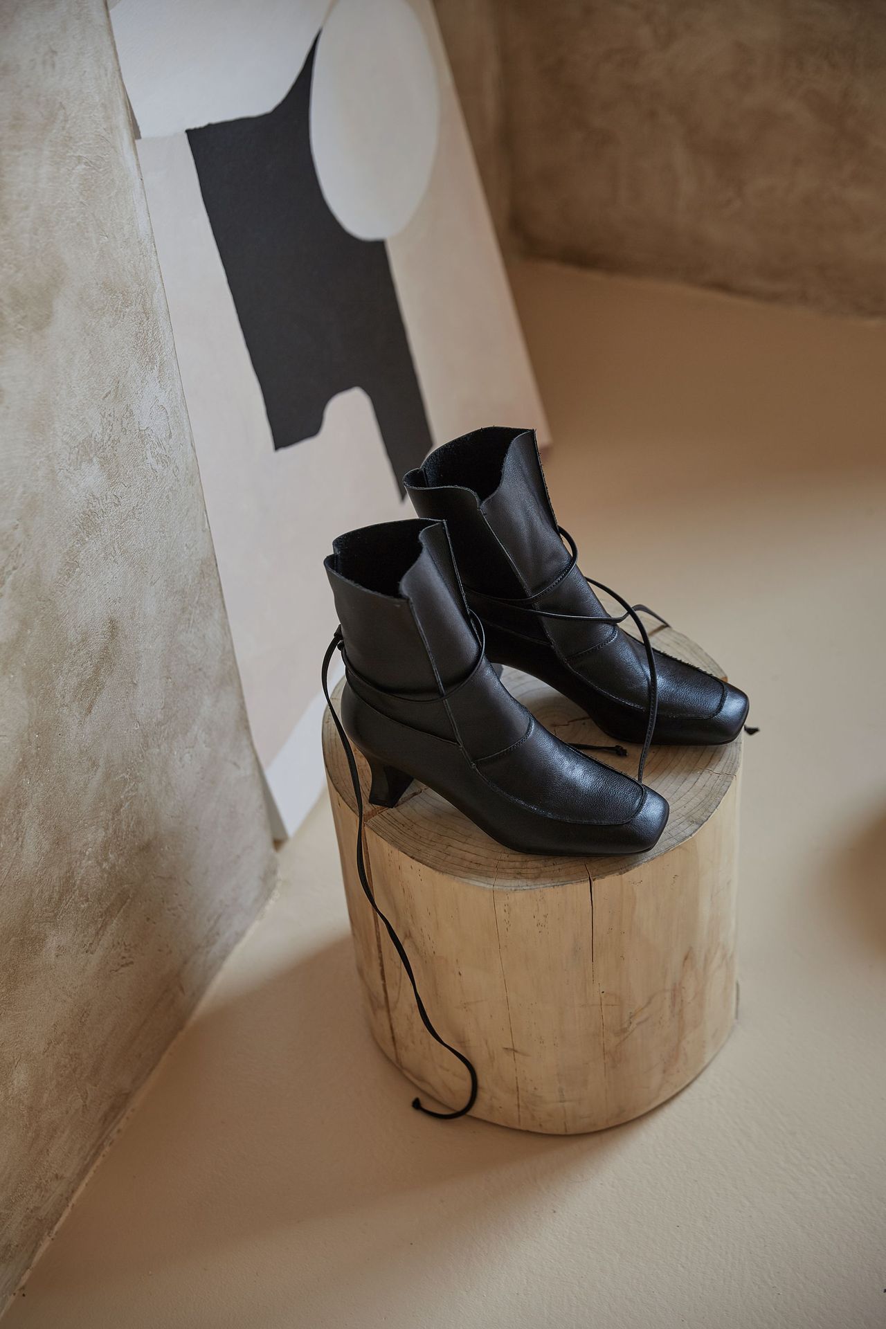 Chiko Telmao Square Toe Block Heels Boots