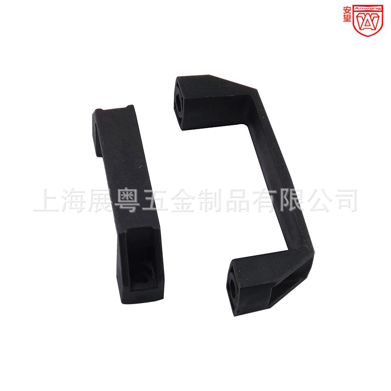 522-120 Manija de plástico de nylon manija industrial soldadora de horno manija de puerta de almacenamiento en frío manija pequeña manija negra