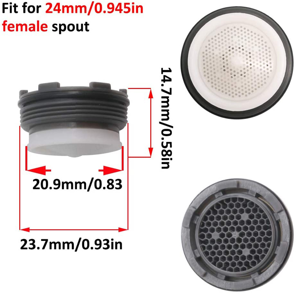 Kitchen and bathroom water outlet filter screen foaming device wrench accessories, faucet water outlet filter device wrench foaming device undefined