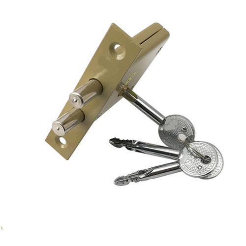 AFS Security Door Lock B1045/1046 Double Lever Cylinder Lock Anti-Theft Lock Invisible Door Lock Cross Key Pipe Well Lock