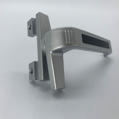 Silver 38-inch tall seven-word handle with adhesive strip aluminum handle