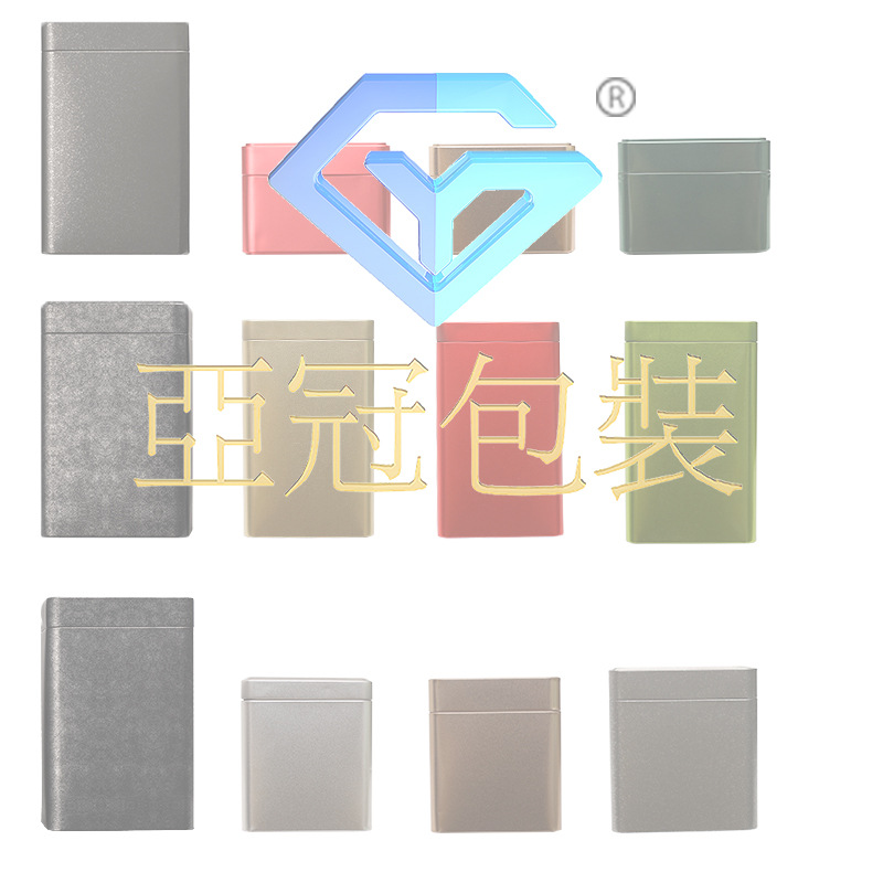 茶葉罐鐵罐通用現貨批發食品材質磨砂拉絲支持定制隨手禮空盒子