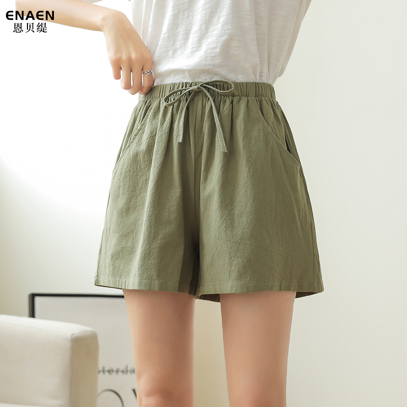 Pantalon léger femme en coton - Ref 3430030 Image 6