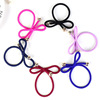 Base hair rope handmade with bow, wholesale