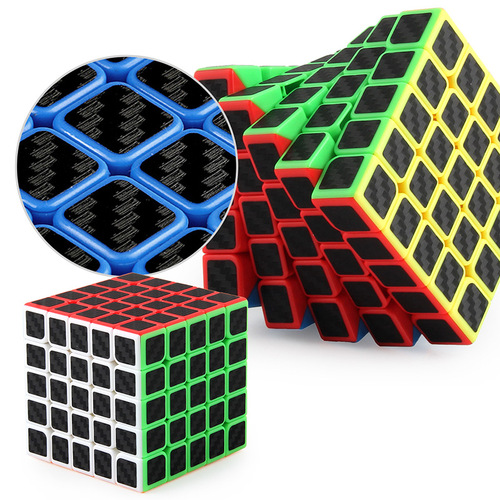 [Magic Dragon Magic Cube] Demonic Cultural Carbon Fiber 2345 Rubik's Cube Frosted First Level Puzzle Rubik's Cube